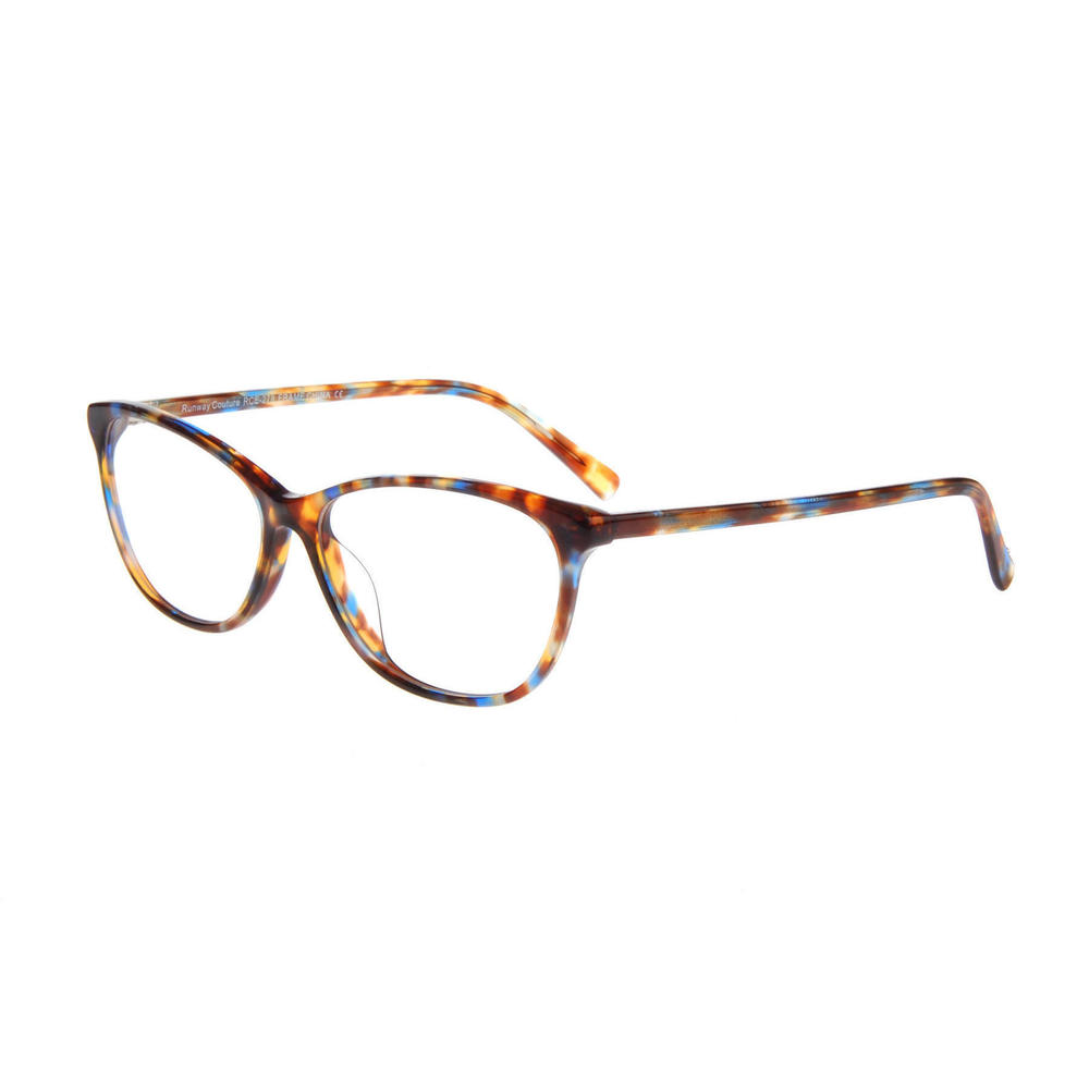 NEW RUNWAY COUTURE RCE 278 Blue Demi Eyeglasses 54mm with Runway Case